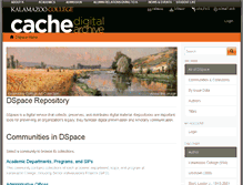 Tablet Screenshot of cache.kzoo.edu